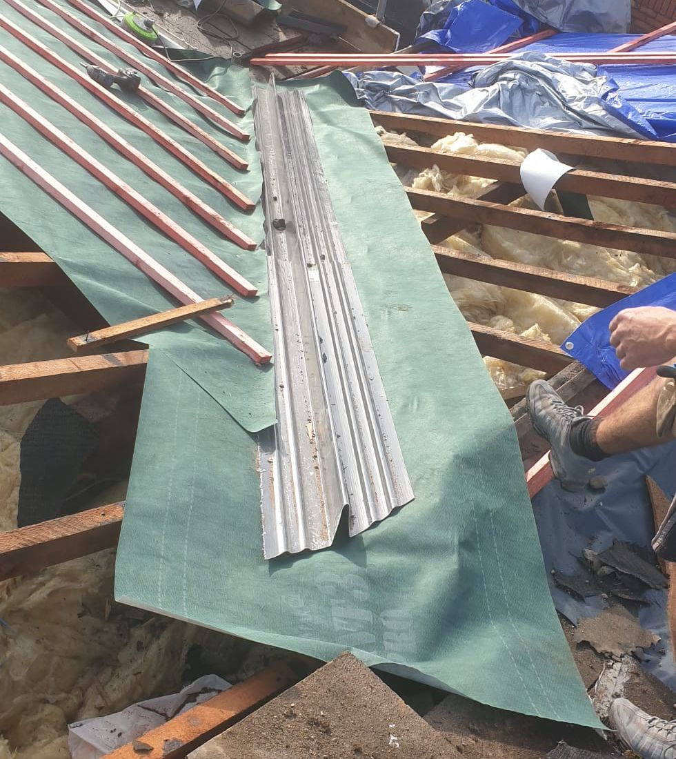 new tile roof