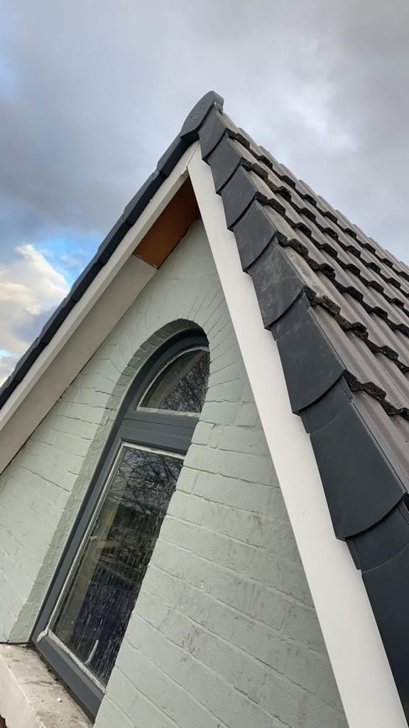 new tiled roof