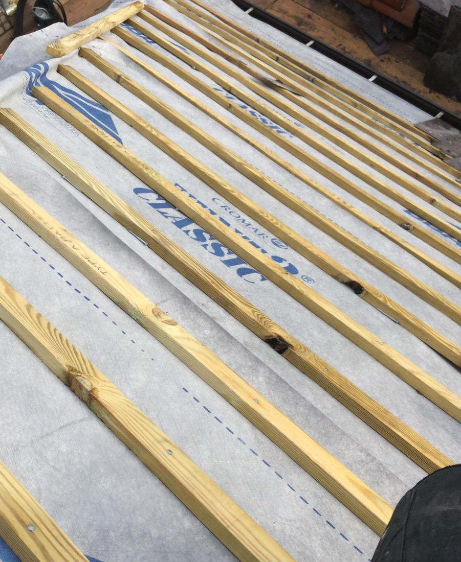 slate roof