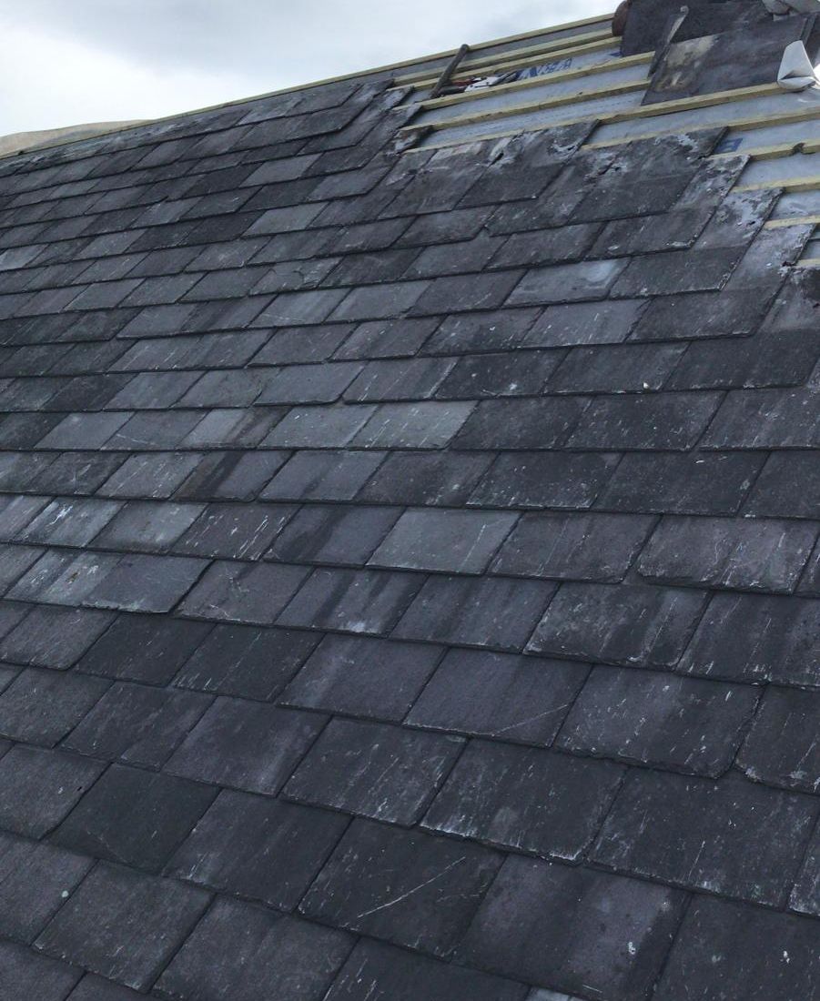 slate roof
