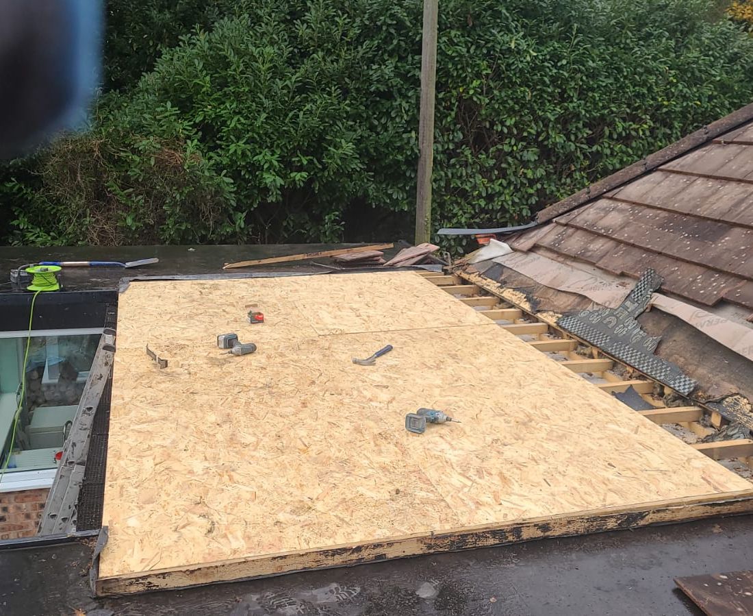 flat roof
