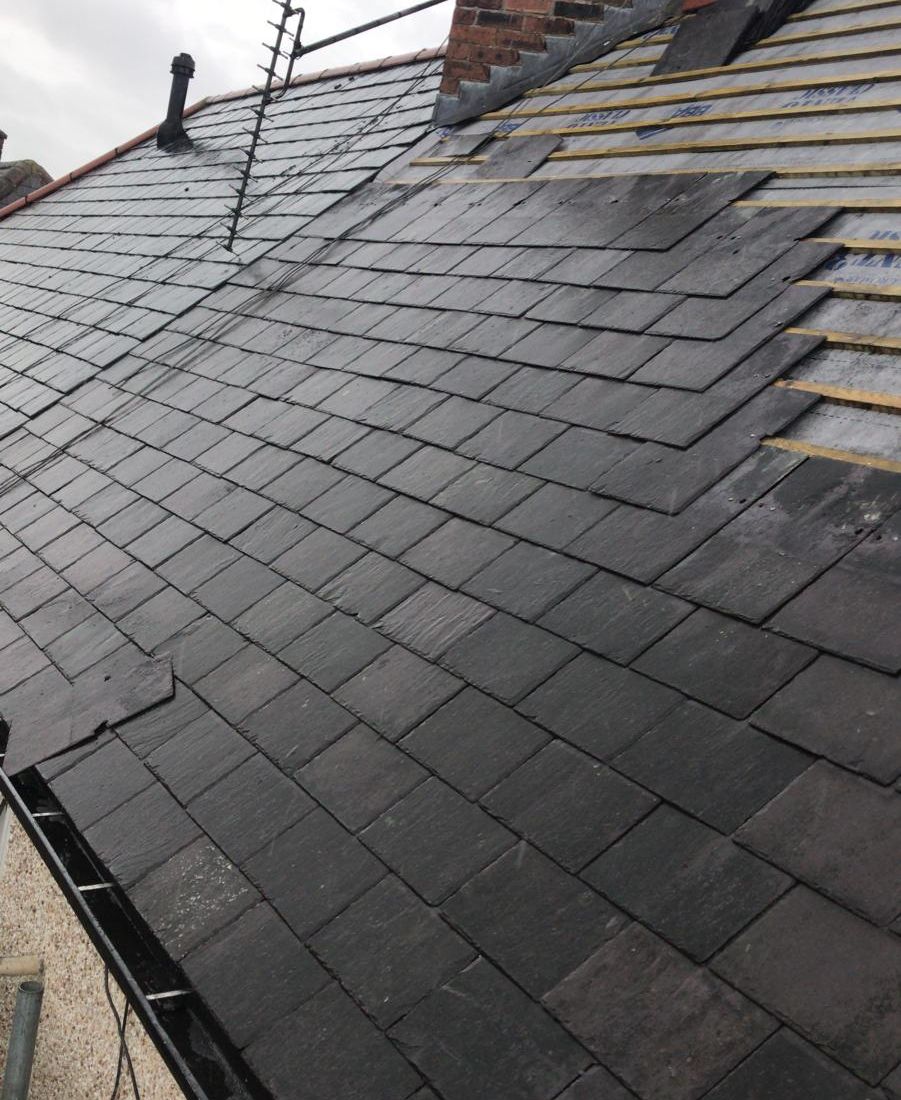 slate roof