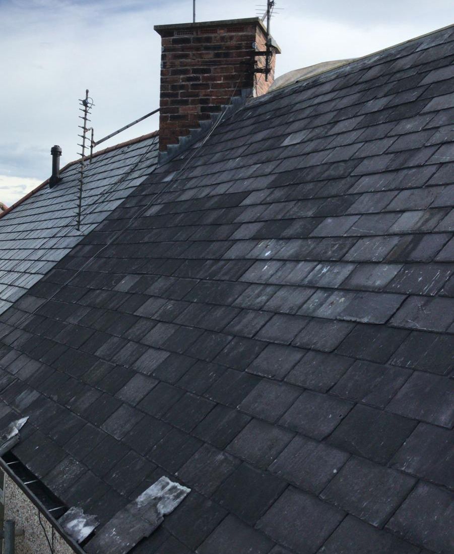 slate roof