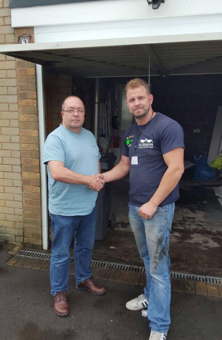 happy client