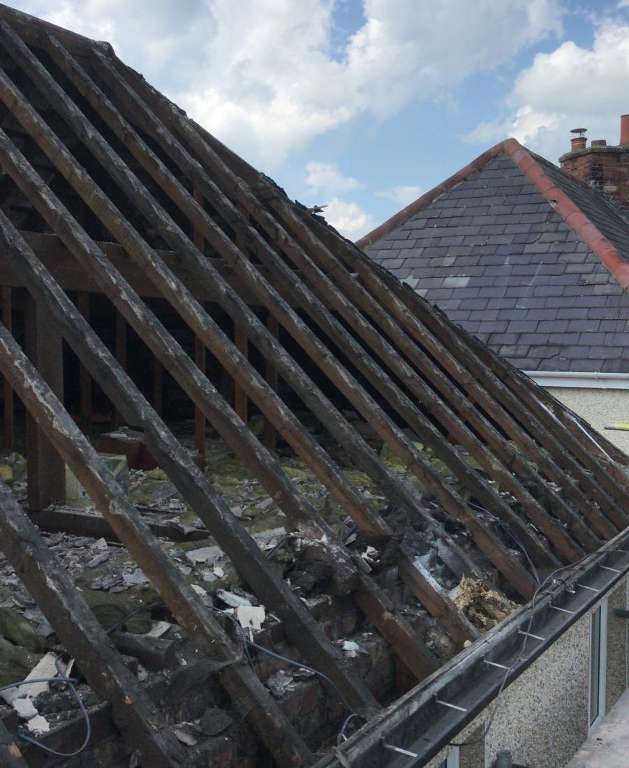 slate roof