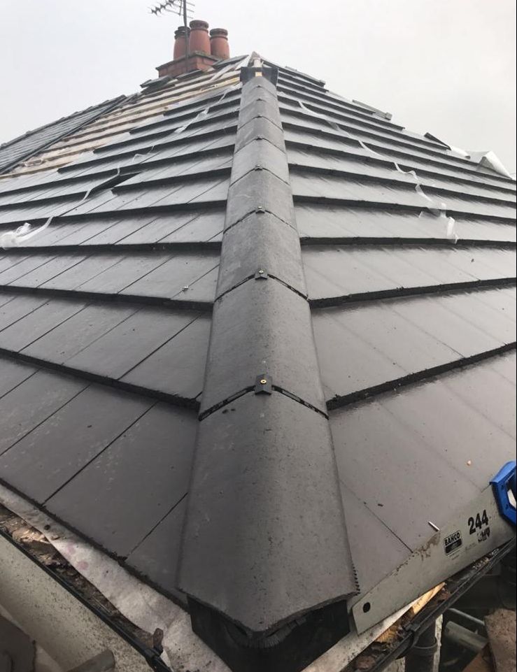pitched roof