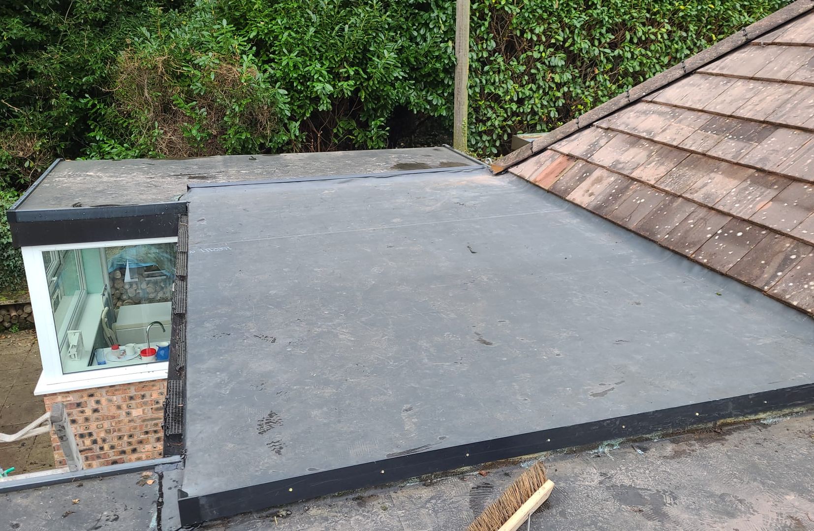 flat roof